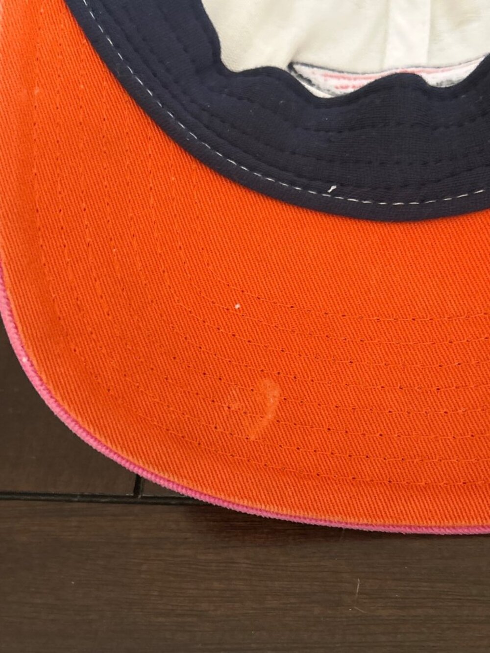 Chicago Bears Flexfit NFL Breast Cancer Awareness Cap White/Pink Embroidered Log - Picture 10 of 13